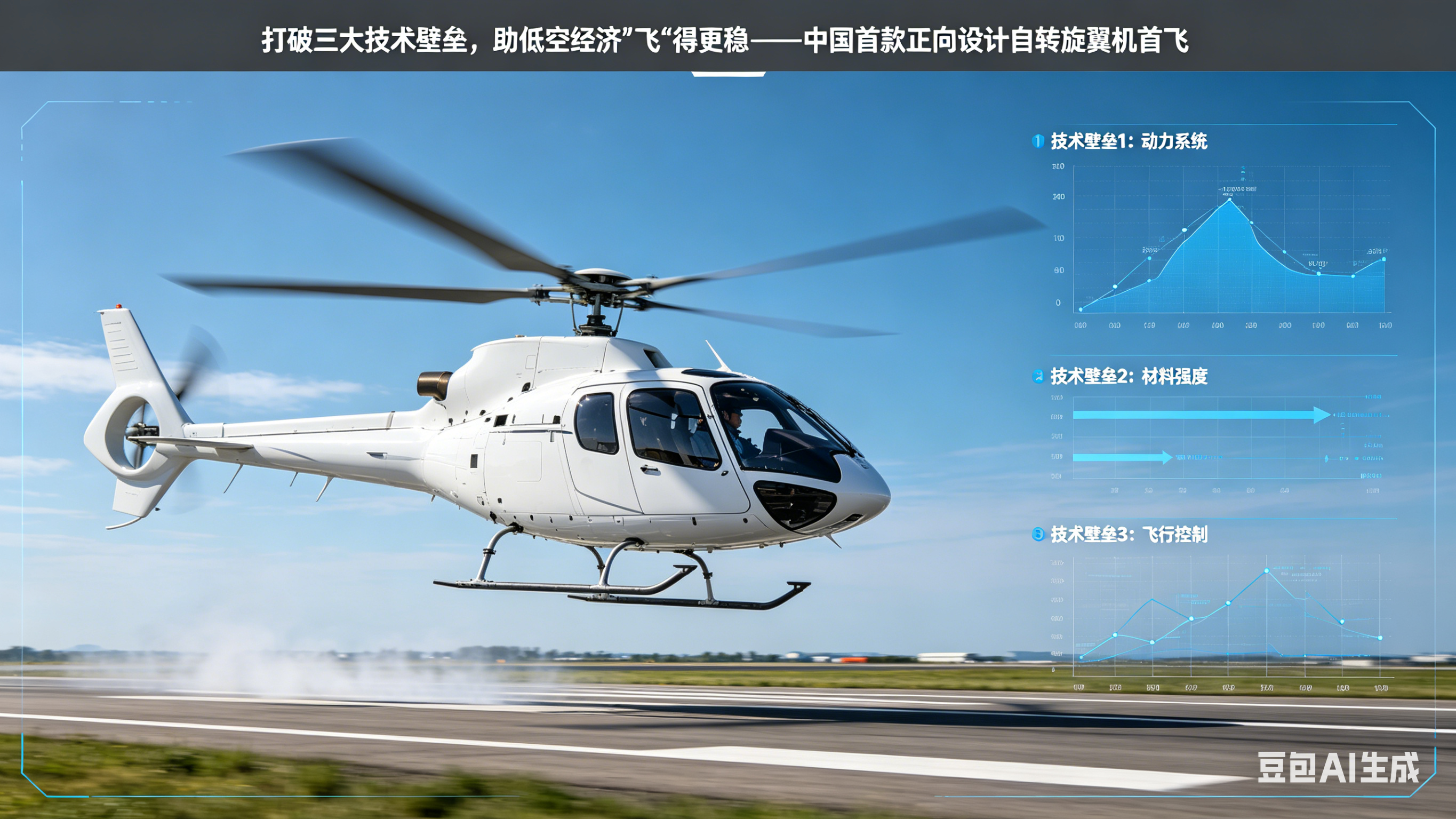 打破三大技术壁垒，助低空经济&ldquo;飞&rdquo;得更稳 &mdash;&mdash;我国首款正向设计自转旋翼机首飞
