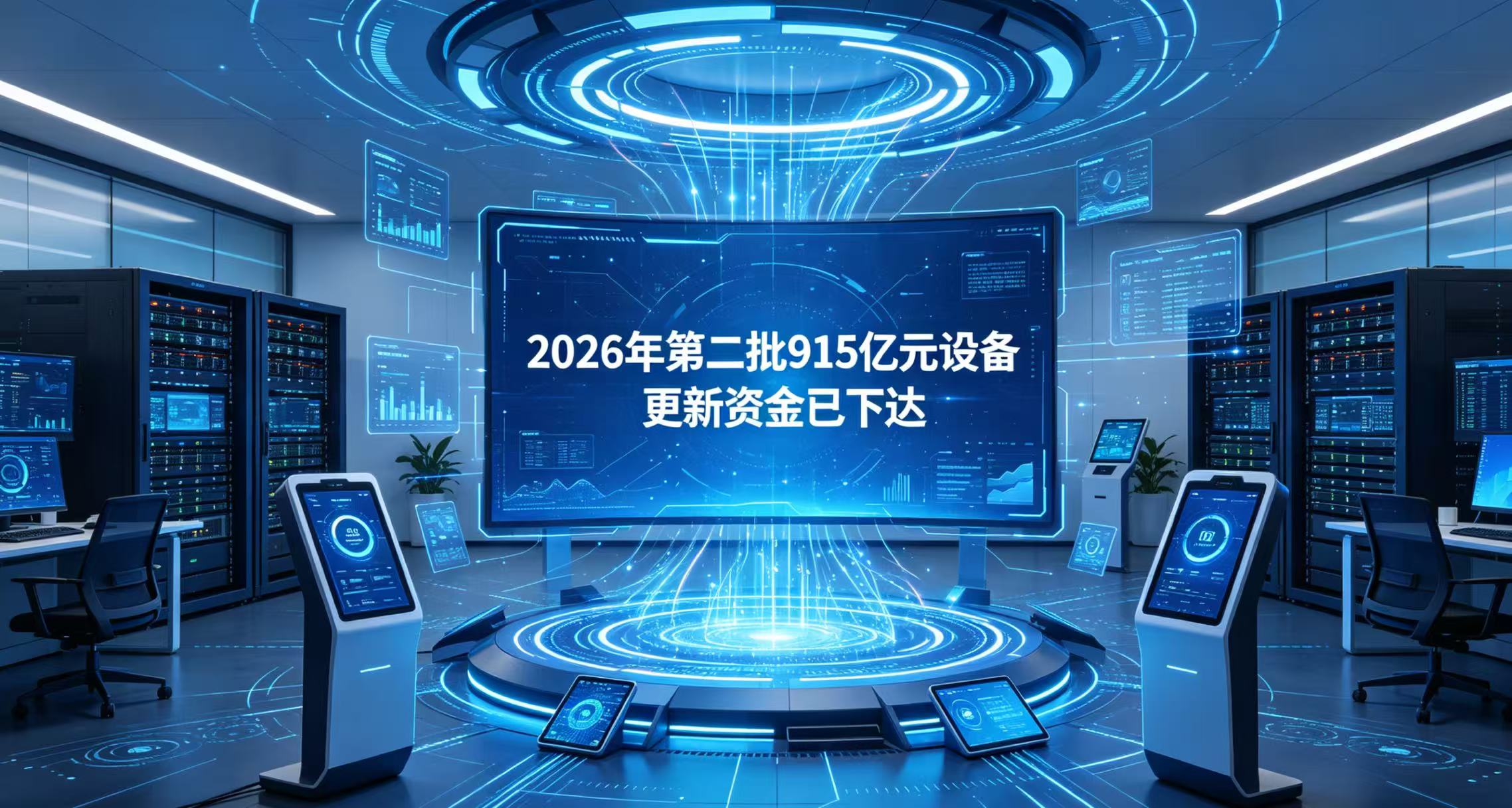 今年第二批915亿元支持设备更新资金已下达